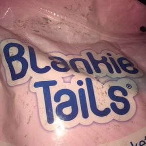 Mermaid tail blanket